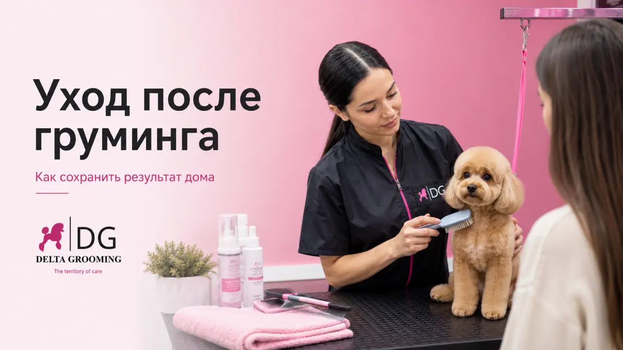 Обложка статьи как поддерживать результат после груминга дома DELTA GROOMING Бендеры