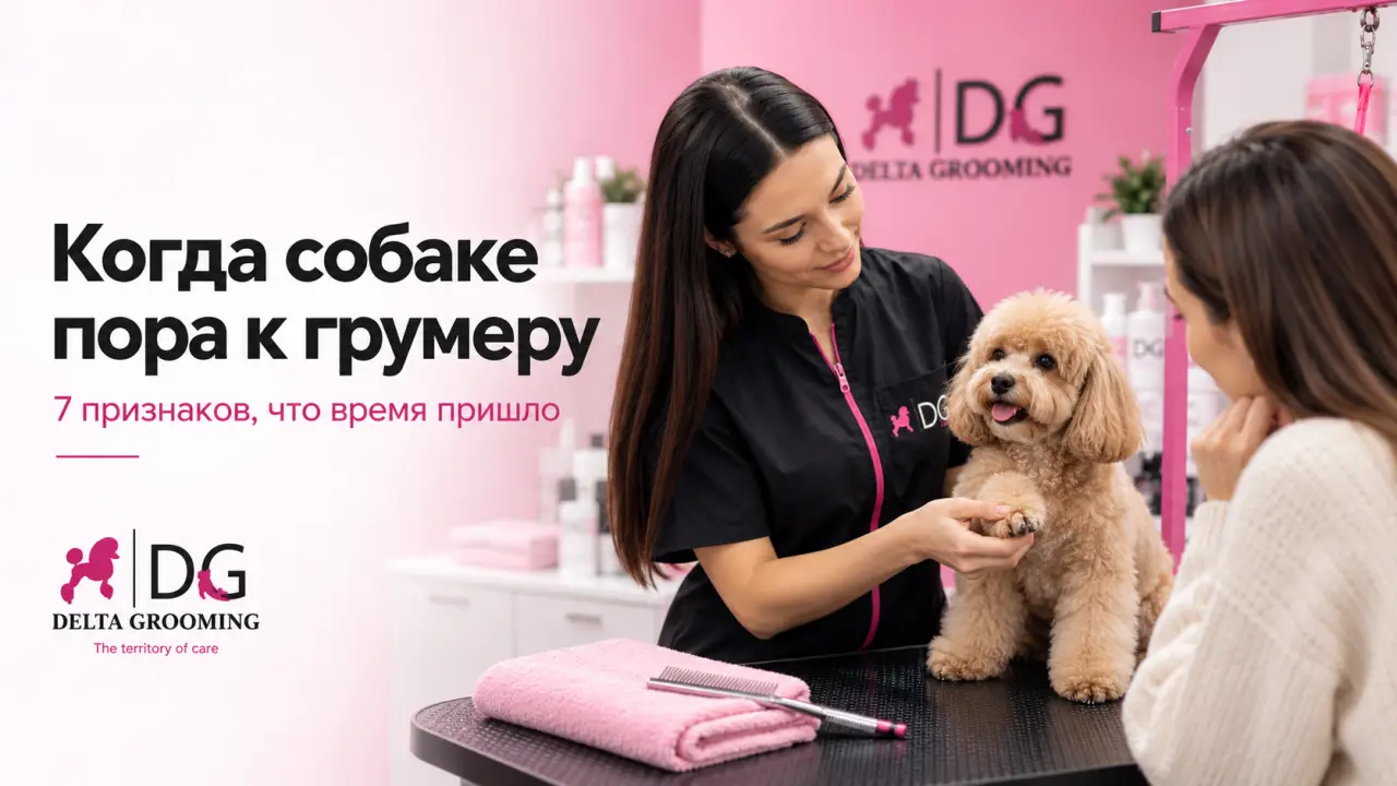 Как понять, что собаке пора к грумеру: 7 признаков — DELTA GROOMING, Бендеры