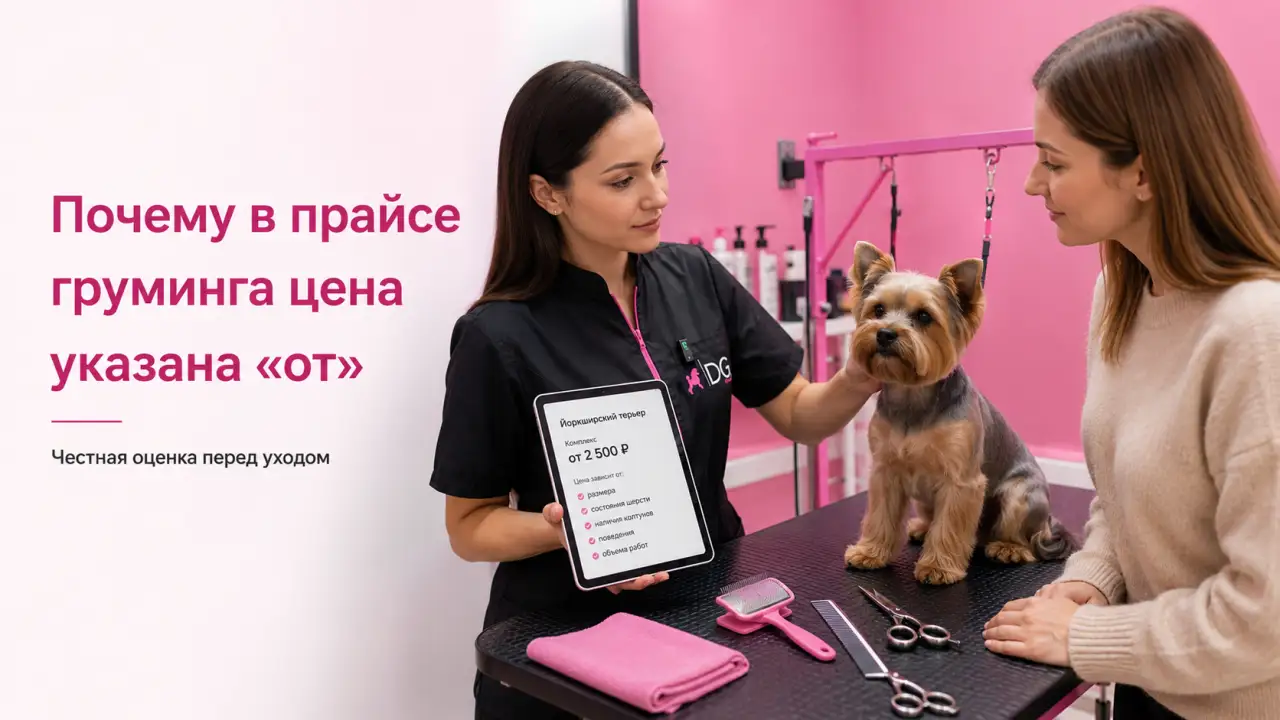 Обложка статьи почему цена груминга указана от в DELTA GROOMING Бендеры
